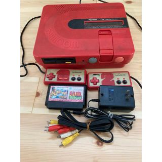 ファミリーコンピュータ(ファミリーコンピュータ)のツインファミコン※ジャンク品※(家庭用ゲーム機本体)