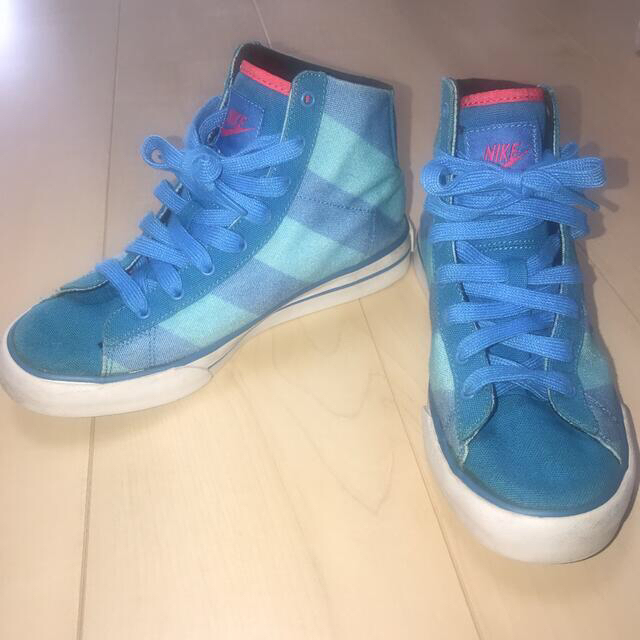 NIKE - ♪美品♪ NIKE ナイキ ストライプ ハイカット キャンバス NIKE - ♪美品♪ NIKE ナイキ ストライプ ハイカット キャンバス
