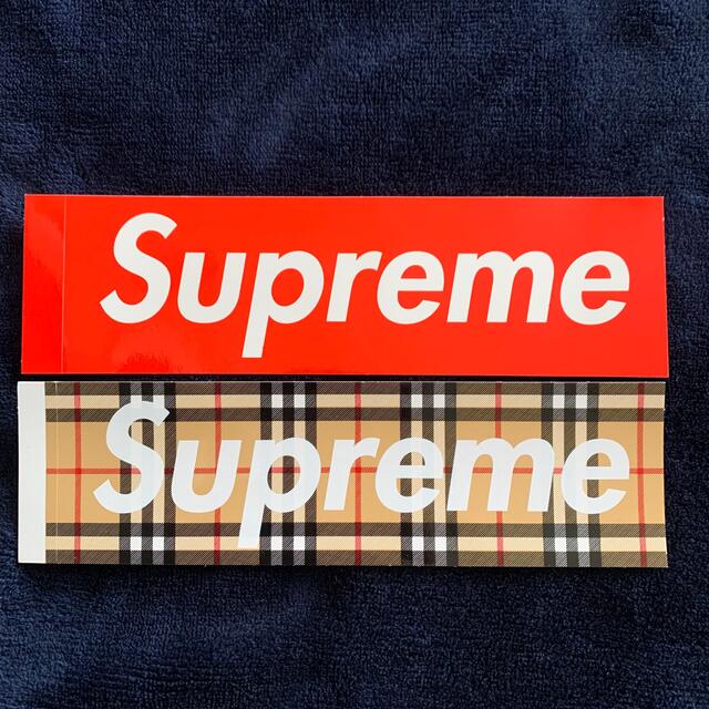 Supreme(シュプリーム)のSupreme ステッカー　Burberry box logo シュプ メンズのファッション小物(その他)の商品写真