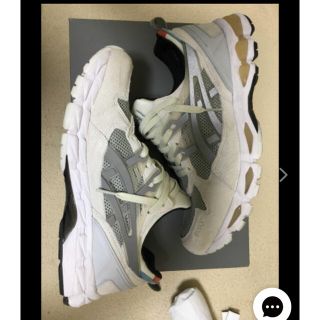 アシックスショウジ(asics)の✨美品✨Awake NY × アシックス ゲルカヤノトレーナー21 クールグレー(スニーカー)