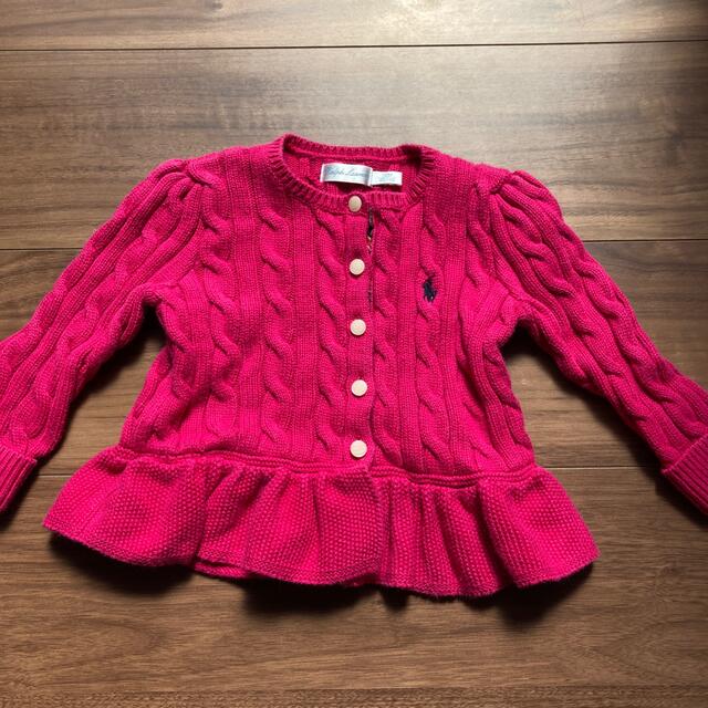 Ralph Lauren(ラルフローレン)のラルフローレン カーディガン キッズ/ベビー/マタニティのベビー服(~85cm)(カーディガン/ボレロ)の商品写真