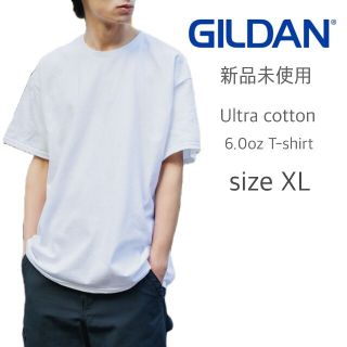 ギルタン(GILDAN)の新品未使用 ギルダン ウルトラコットン 無地 半袖Tシャツ ホワイト XL(Tシャツ/カットソー(半袖/袖なし))