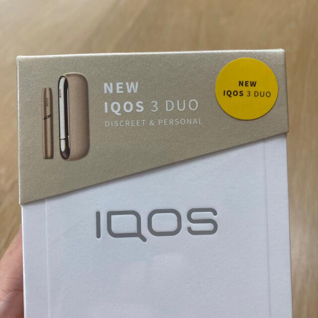 新品◎ アイコス　IQOS 3 DOU  ゴールド