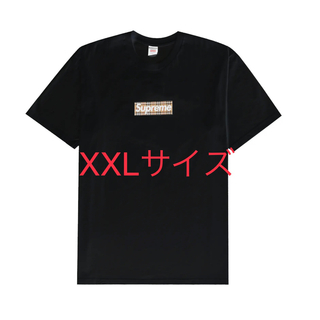 シュプリーム(Supreme)のSupreme × Burberry Box Logo Tee Black(Tシャツ/カットソー(半袖/袖なし))