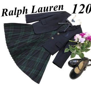 ラルフローレン(Ralph Lauren)のラルフローレン　女の子　卒園入学式　フォーマル3点セット120♡安心の匿名配送♡(ドレス/フォーマル)