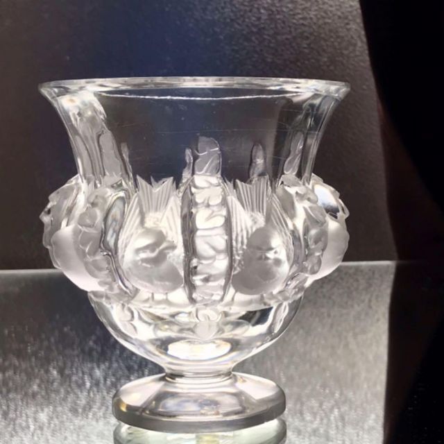 ラリック ダンピエール 花瓶 フラワーベース クリスタル | www