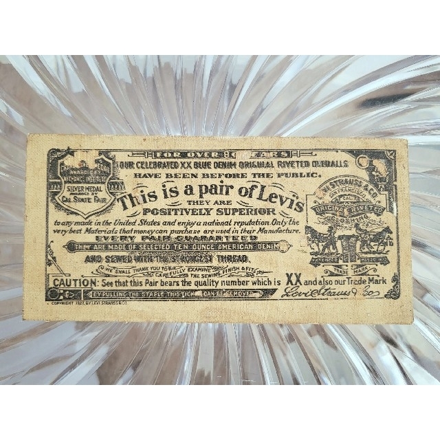 Levi's - Levi's GUARANTEE TICKET 80の通販 by SakurI's shop Levi's - Levi's GUARANTEE TICKET 80の通販 by SakurI's shop