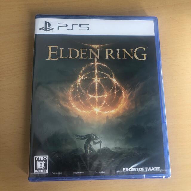 SONY(ソニー)のPS5 ELDEN RING エルデンリング エンタメ/ホビーのゲームソフト/ゲーム機本体(家庭用ゲームソフト)の商品写真