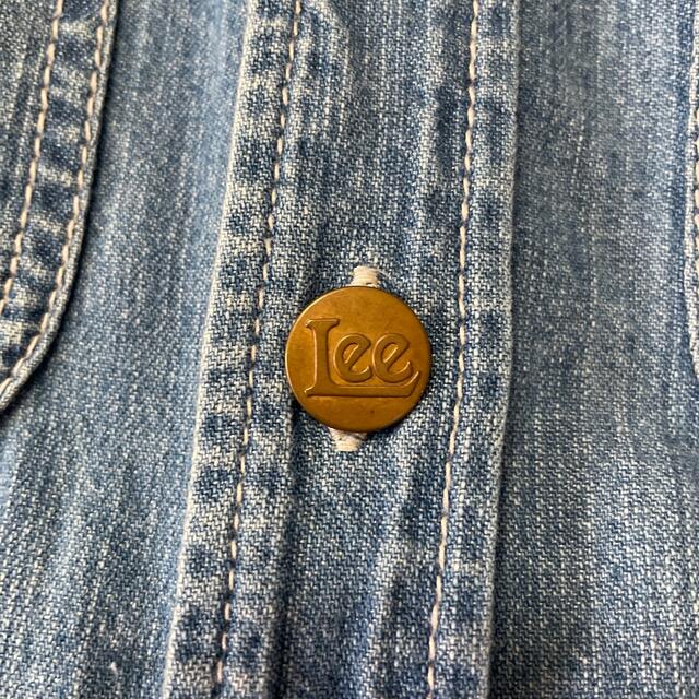 Lee(リー)の値下げしました！Lee  デニムシャツ　ワンピ レディースのトップス(シャツ/ブラウス(長袖/七分))の商品写真