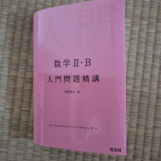 数学２・Ｂ入門問題精講(語学/参考書)