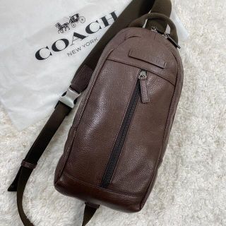 コーチ(COACH)の✨希少✨ COACH コーチ　ボディバッグ キャムデン　斜めがけ ブラウン(ボディーバッグ)