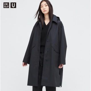 UNIQLO - UNIQLO U フーデッドコートの通販 by ---|ユニクロならラクマ