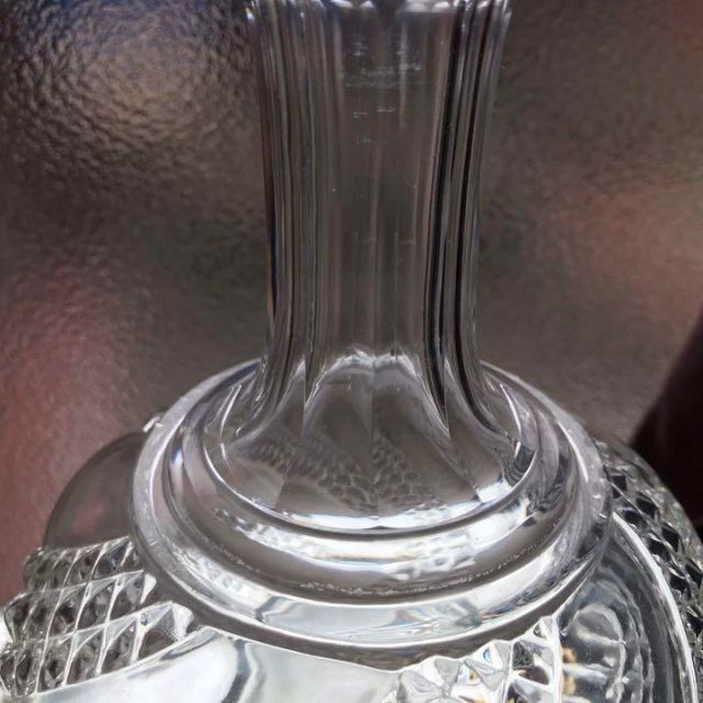 稀オールドバカラBACCARATセルパンタンSERPENTINEデカンタ 水差し 驚き