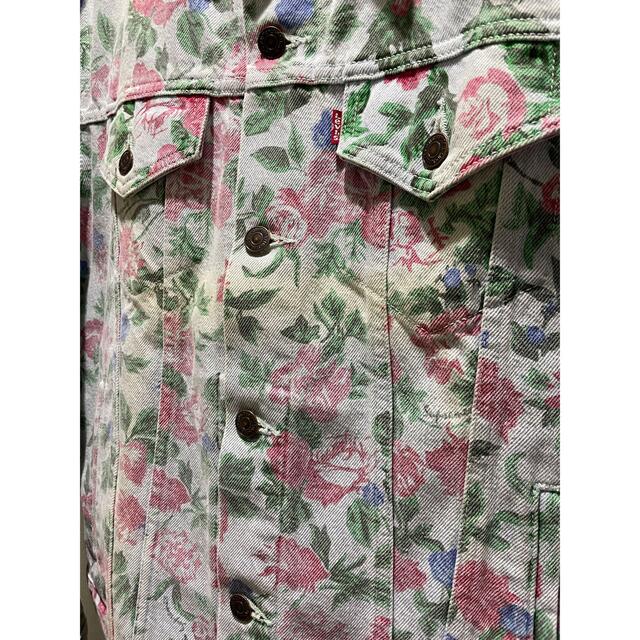 supreme Levi's Roses Trucker Jacket 16ss