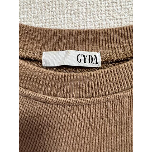 GYDA(ジェイダ)のGYDAジェイダ ベルト付きスウェットワンピース F レディースのトップス(トレーナー/スウェット)の商品写真