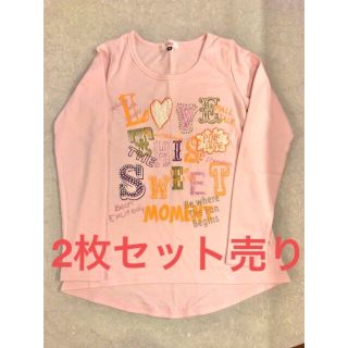 ピンクラテ(PINK-latte)の2枚セット ピンクラテ PINK-latte Tシャツ 150 まとめ売り(Tシャツ/カットソー)