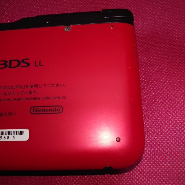 任天堂(ニンテンドウ)のニンテンドー3DS LL レッド 任天堂 エンタメ/ホビーのゲームソフト/ゲーム機本体(携帯用ゲーム機本体)の商品写真