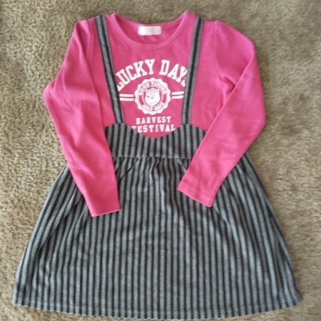 値下げ♪まとめ売り 130 女の子 5点 春秋 キッズ/ベビー/マタニティのキッズ服女の子用(90cm~)(その他)の商品写真