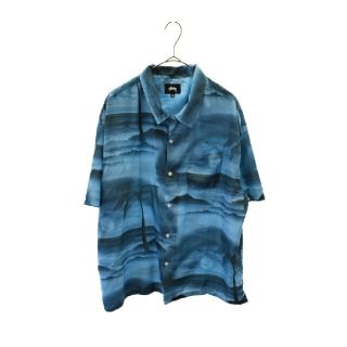 ステューシー(STUSSY)のステューシー　ISLAND SHIRT 総柄開襟半袖アロハシャツ(シャツ)