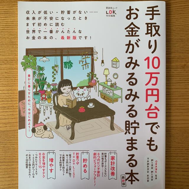 手取り１０万円台でもお金がみるみる貯まる本 最新版 エンタメ/ホビーの本(ビジネス/経済)の商品写真