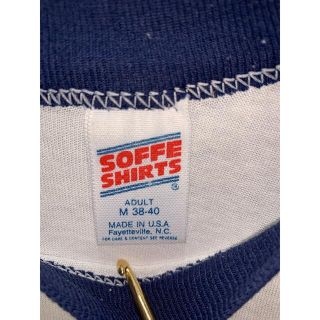 80年代 ソフィー SOFFE カレッジTシャツ USA製 メンズS ヴィンテージ /eaa337446