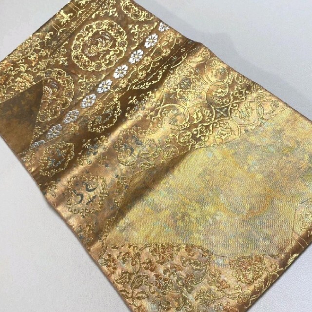 正絹 横断に華唐草模様 袋帯♡ タイムセール開催中 · 新着20%Off www