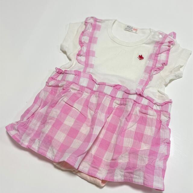 POLO RALPH LAUREN(ポロラルフローレン)のPOLO baby  ワンピース キッズ/ベビー/マタニティのベビー服(~85cm)(ワンピース)の商品写真