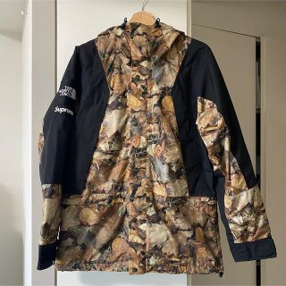 美品　Supreme × The North Face  枯葉 2016AWマウンテンパーカー