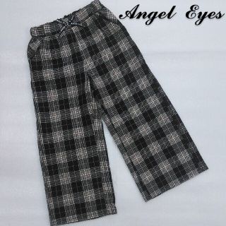 ANGEL EYES*チェックワイドパンツ*140cm(パンツ/スパッツ)