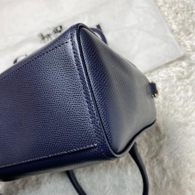 ✨美品✨ COACH コーチ ミニベネット サッチェル ネイビー ミニ