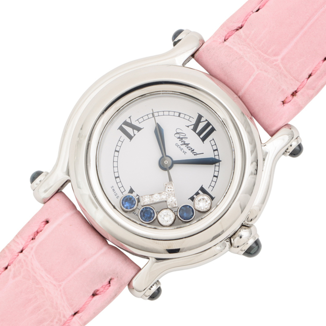 ショパール Chopard ハッピースポーツ 27/8245-23 ピンク ステンレススチール クオーツ レディース 腕時計