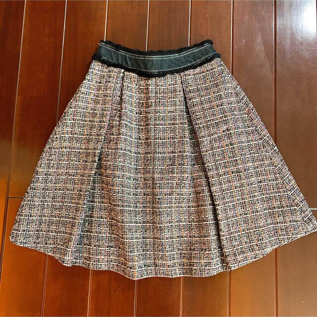 eimy istoire(エイミーイストワール)のエイミーイストワール❤ツイードスカート レディースのスカート(ひざ丈スカート)の商品写真