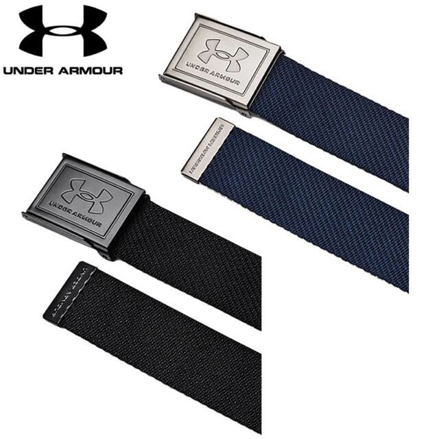 UNDER ARMOUR(アンダーアーマー)のギンちゃん様　専用　ブラック　ネイビー　２本 メンズのファッション小物(ベルト)の商品写真