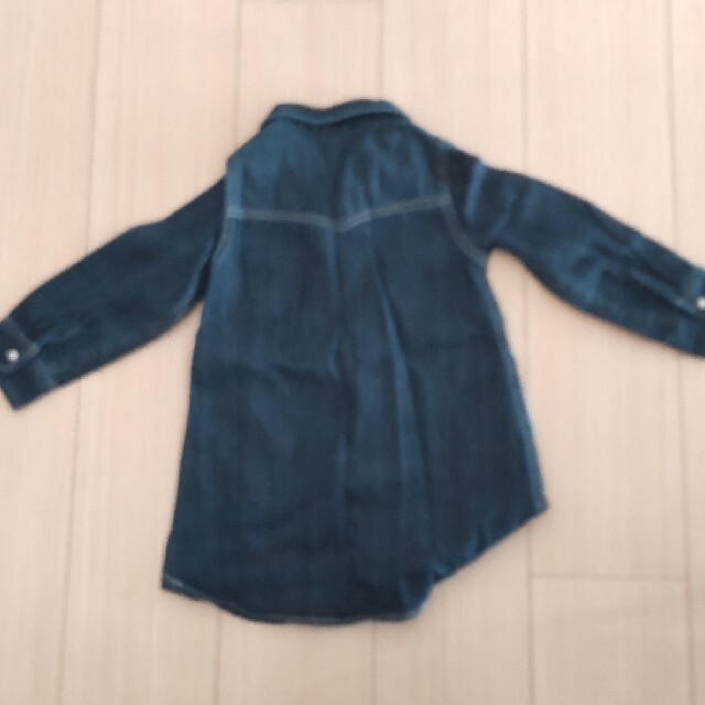 F.O.Factory(エフオーファクトリー)のデニムワンピース キッズ/ベビー/マタニティのキッズ服女の子用(90cm~)(ワンピース)の商品写真