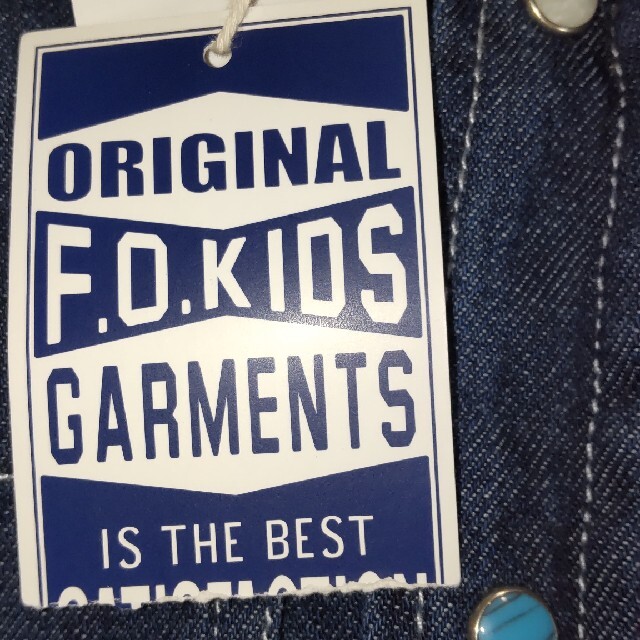 F.O.Factory(エフオーファクトリー)のデニムワンピース キッズ/ベビー/マタニティのキッズ服女の子用(90cm~)(ワンピース)の商品写真