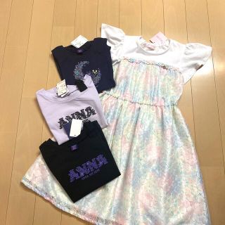 アナスイミニ(ANNA SUI mini)の【ご専用】ANNA SUImini＆メゾピアノ【新品】♡4点♡(Tシャツ/カットソー)