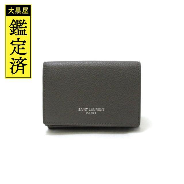S Lt - SAINT LAURENT サンローラングレー レザー【472】SSの通販 by