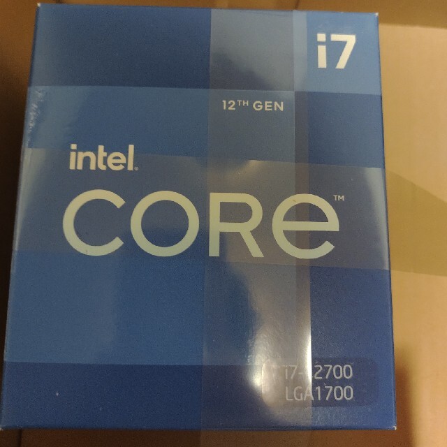 i7 12700 新品未開封