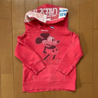 デニムダンガリー(DENIM DUNGAREE)のDENIM DUNGAREE×DISNEY/デニムダンガリー パーカー 90(ジャケット/上着)