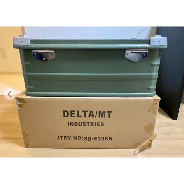 値下げ】DELTA/MT アルミコンテナMサイズ ダークグリーン - www