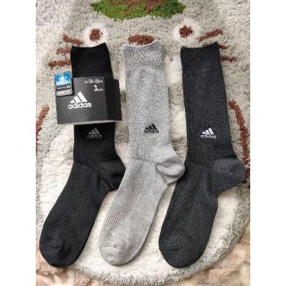 アディダス(adidas)のadidas 靴下 24〜26cm ソックス 3足セット(ソックス)