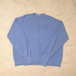 ラコステ(LACOSTE)のLACOSTE カーディガン 青(カーディガン)