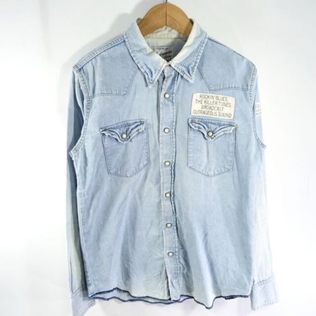 WACKO MARIA DENIM WESTERN SHIRTS ワコマリアインディゴ