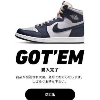 ナイキ(NIKE)のジョーダン1 85ジョージタウン(スニーカー)