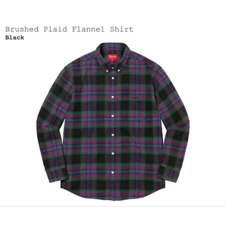 シュプリーム(Supreme)のSupreme Plaid Flannel Shirt Black Mサイズ(シャツ)
