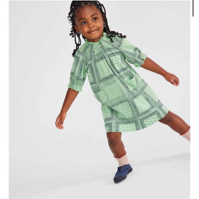 【新品タグ付き】misha and puff Ruffle Dress 2-3yキッズ服女の子用(90cm~)