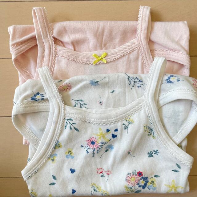 PETIT BATEAU(プチバトー)のプチバトー　キャミソールボディ18m キッズ/ベビー/マタニティのベビー服(~85cm)(肌着/下着)の商品写真