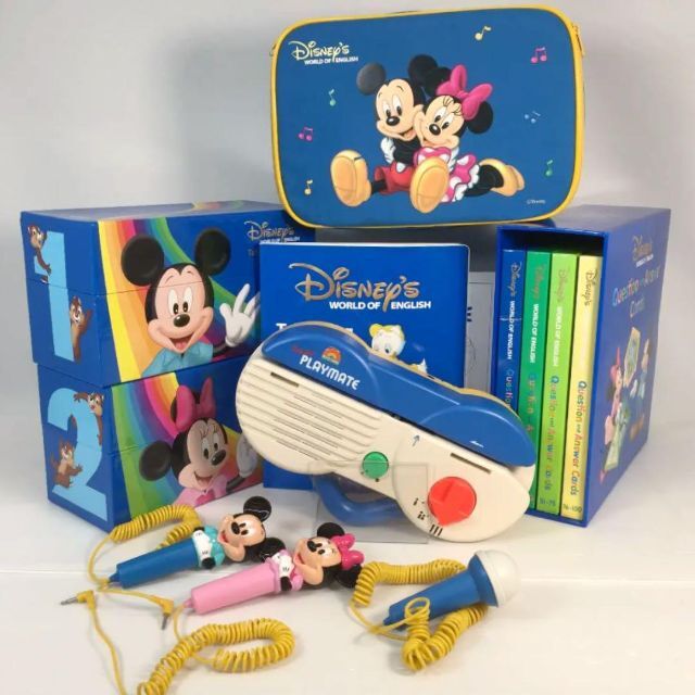 送料無料 Disney - 2013年購入！両面デジタルトークアロング・Ｑ＆Ａカード　DWE　104104 知育玩具