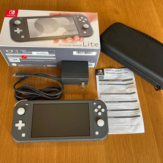 Nintendo Switch Lite グレー Pbmrnpx4IX