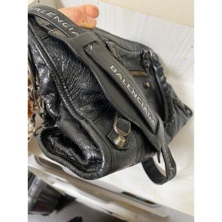 バレンシアガ クラシックシティS ロゴストラップ